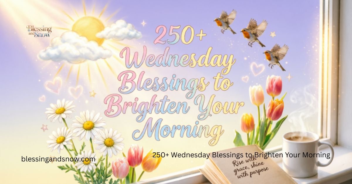 250+ Wednesday Blessings to Brighten Your Morning