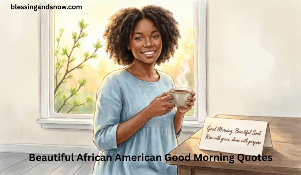 Beautiful African American Good Morning Quotes