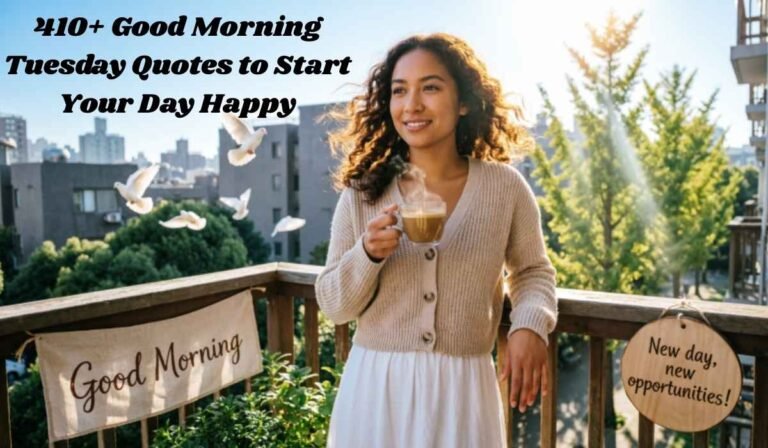 Good Morning Tuesday Quotes