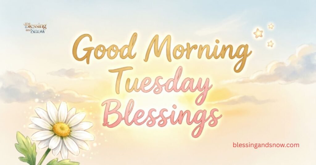 Positive Good Morning Tuesday Blessings GIF
