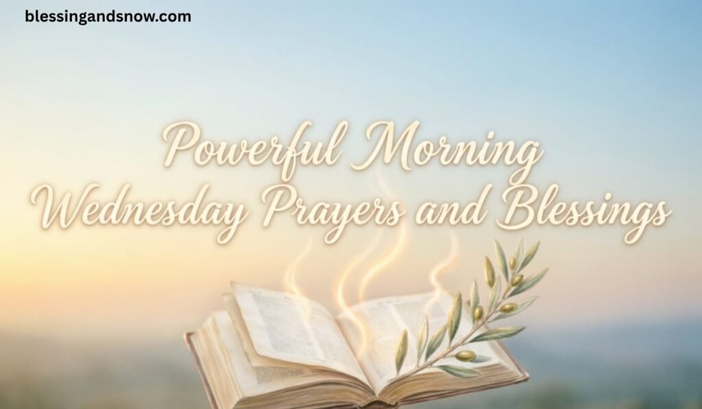 Powerful Morning Wednesday Prayers and Blessings