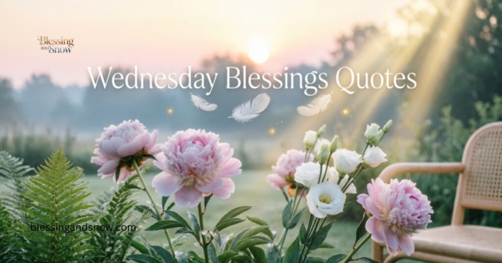 Wednesday Blessings Quotes