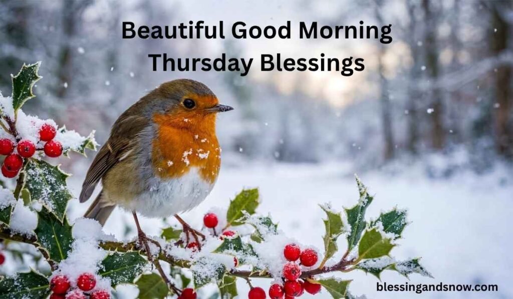 Beautiful Good Morning Thursday Blessings