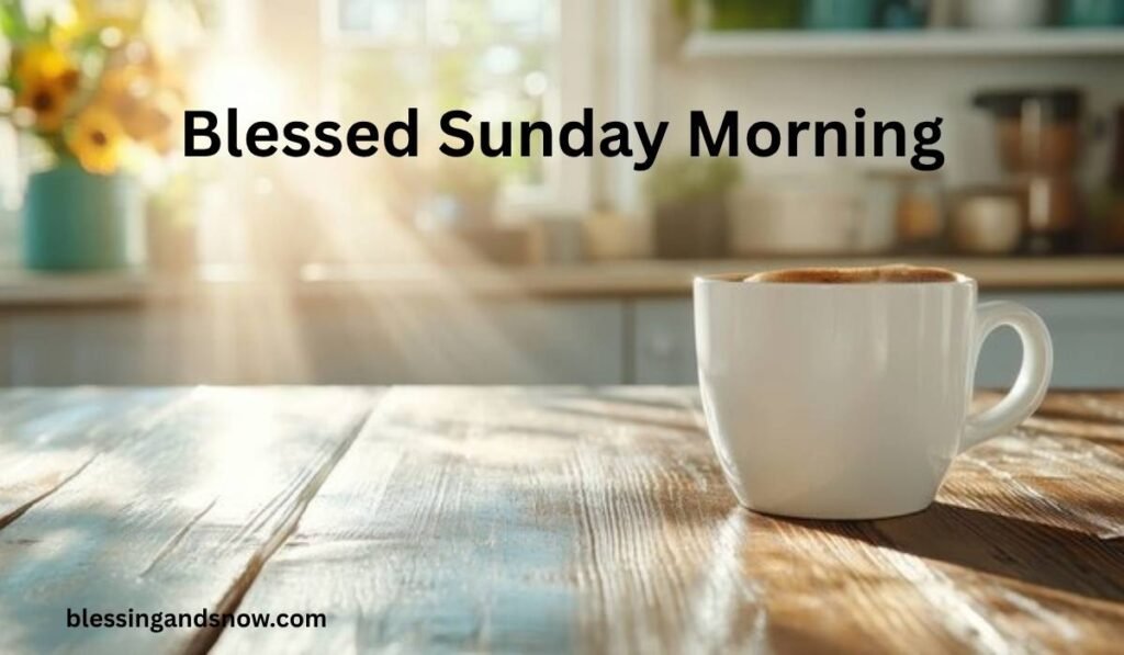 Blessed Sunday Morning