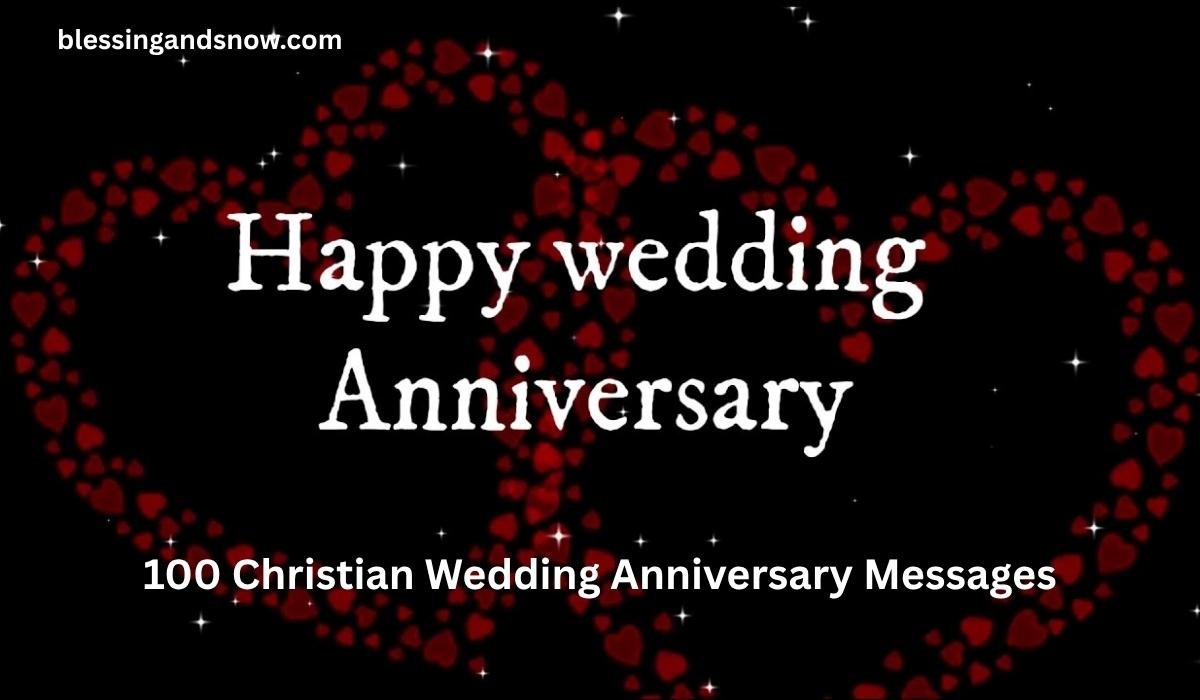 Christian Wedding Anniversary Messages