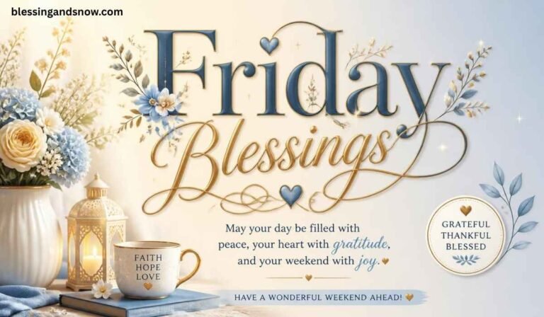 Friday Blessings