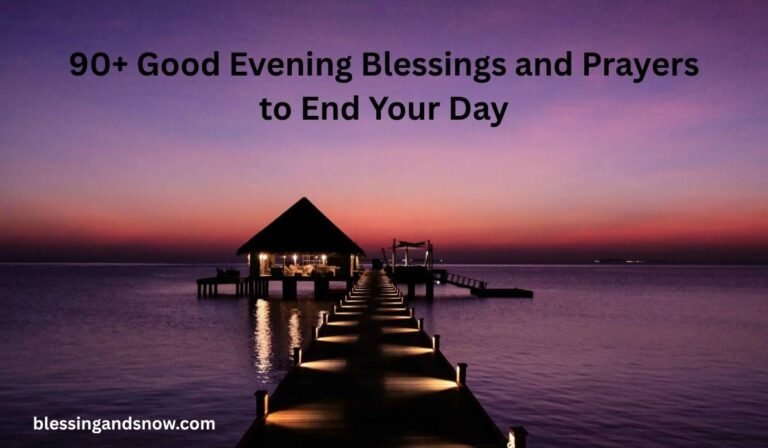 Good Evening Blessings