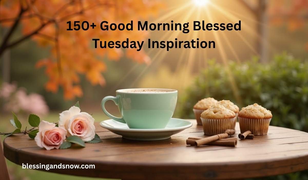 Good Morning Blessed Tuesday