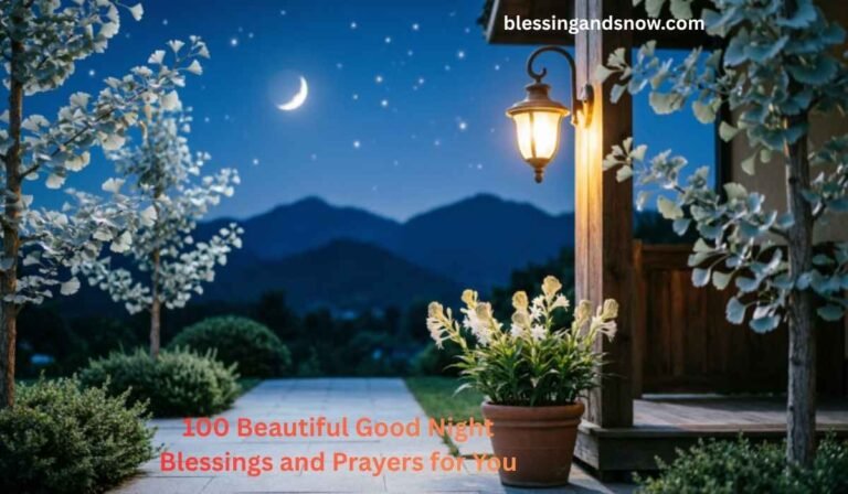 Good Night Blessings