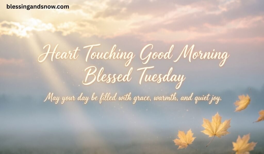 Heart Touching Good Morning Blessed Tuesday and Quotes