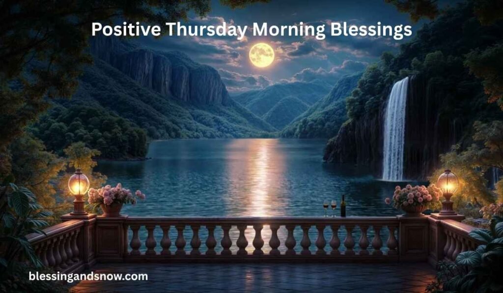 Positive Thursday Morning Blessings