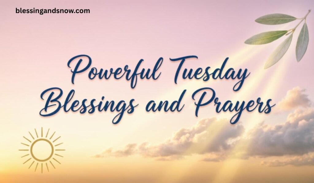 Powerful Tuesday Blessings and Prayers