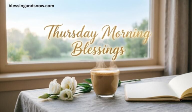 Thursday Morning Blessings