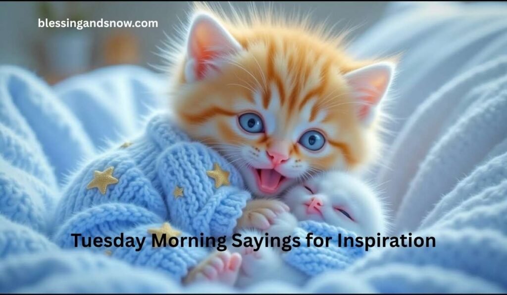 Tuesday Morning Sayings for Inspiration