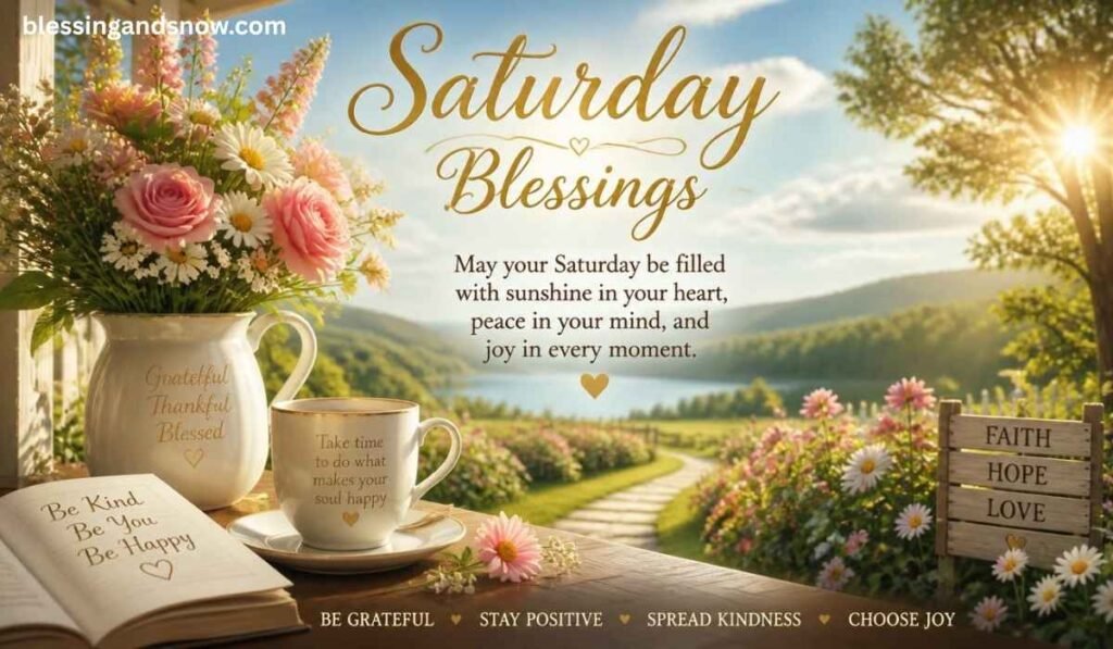 Beautiful Saturday Blessings Images