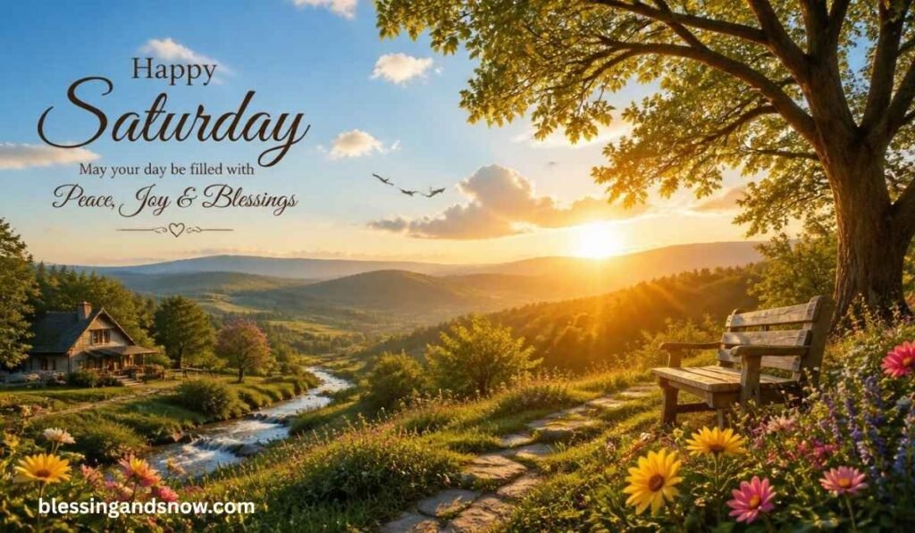 Beautiful Saturday Morning Blessings