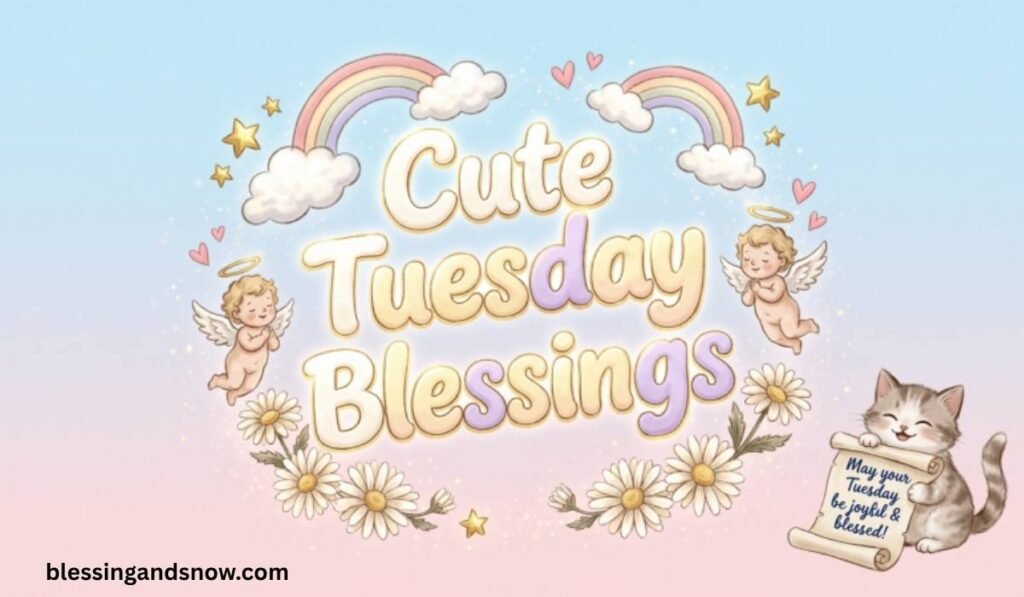 Cute Tuesday Blessings Images