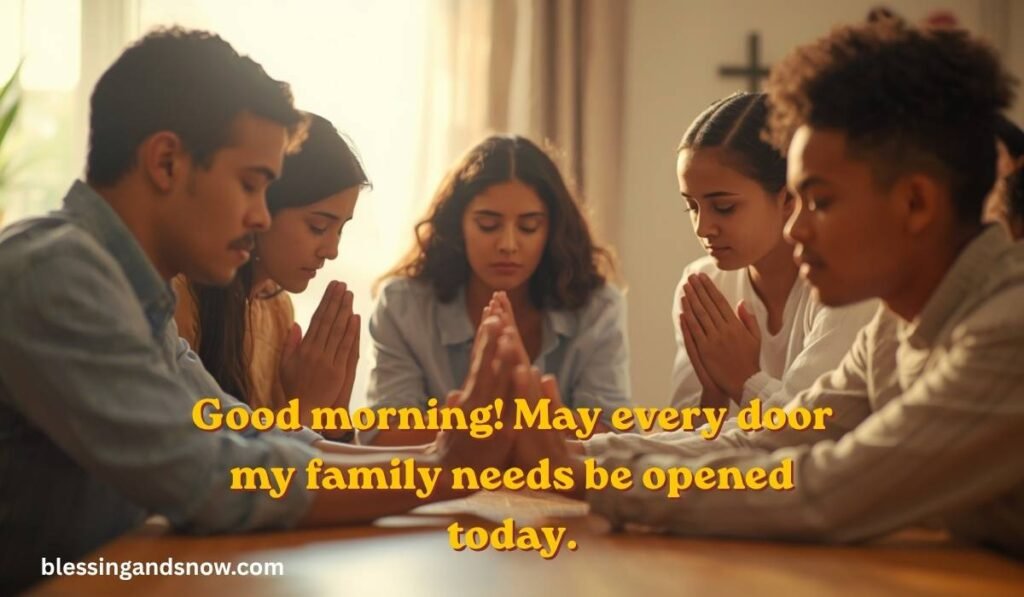 Family Morning Prayer for Direction