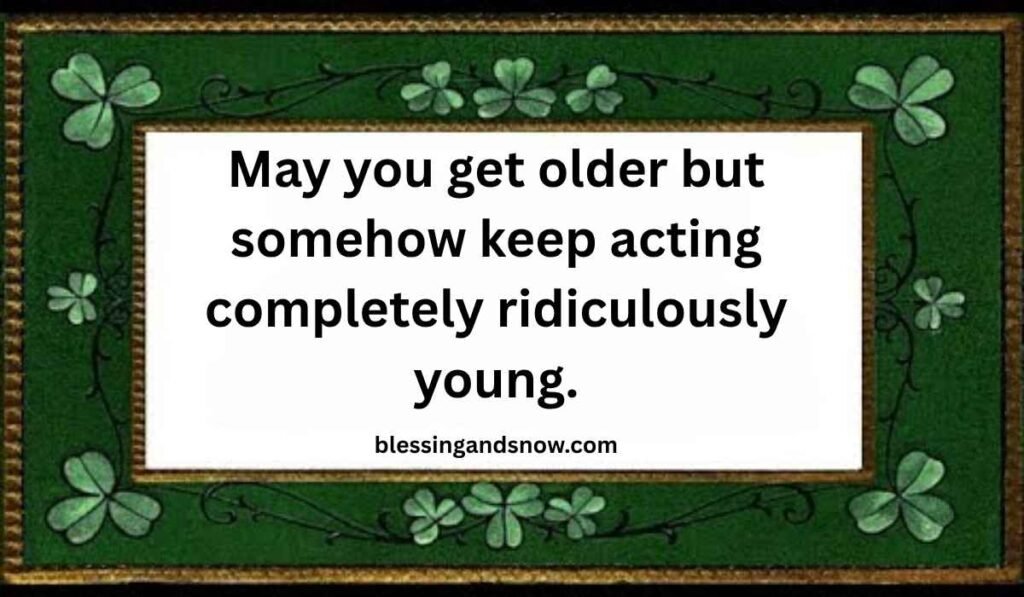 Funny Irish Birthday Blessings