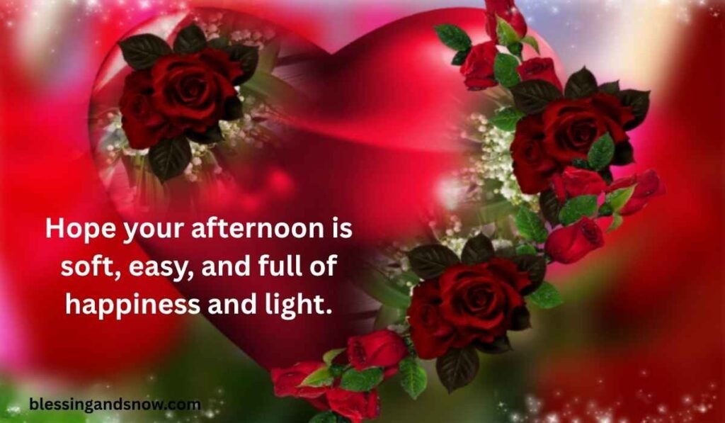 Good Afternoon Messages for Her