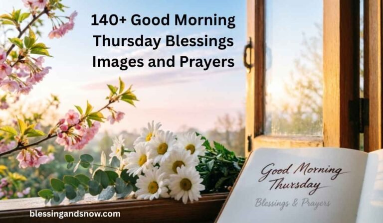 Good Morning Thursday Blessings Images and Prayers