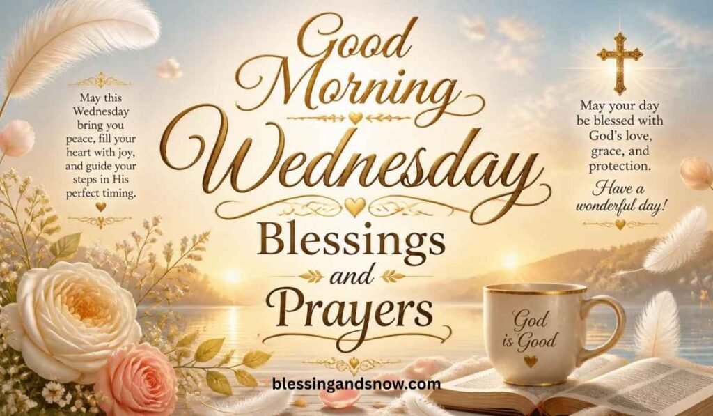 Good Morning Wednesday Blessings and Prayers