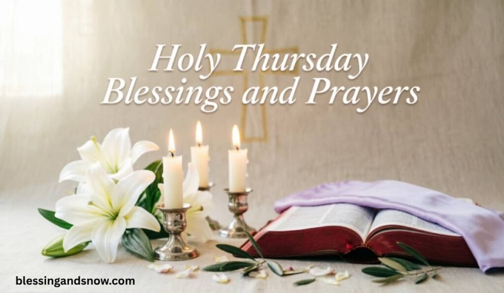 Holy Thursday Blessings and Prayers