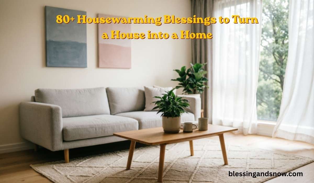 Housewarming Blessings