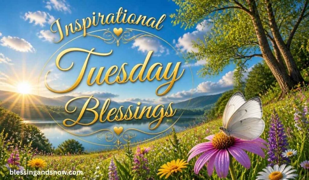 Inspirational Tuesday Blessings