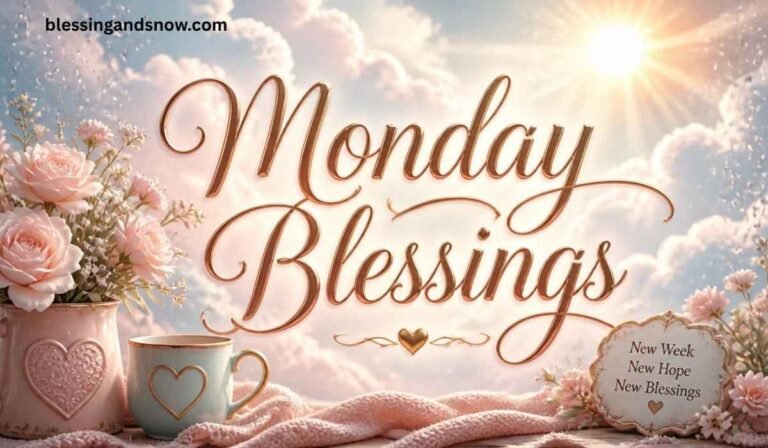 Monday Blessings