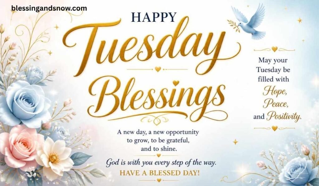 Motivational Tuesday Blessings Quotes