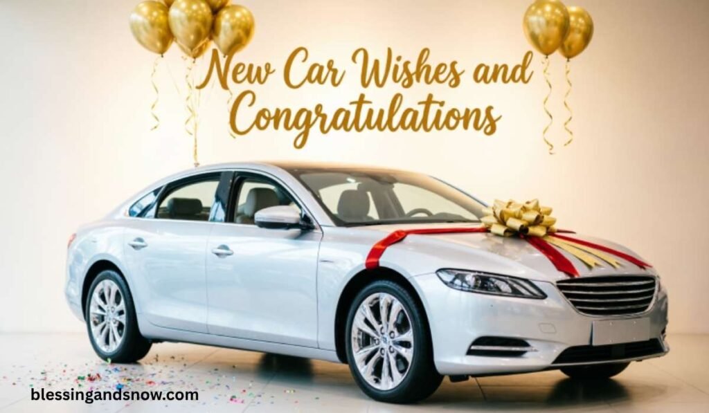 New Car Wishes and Congratulations