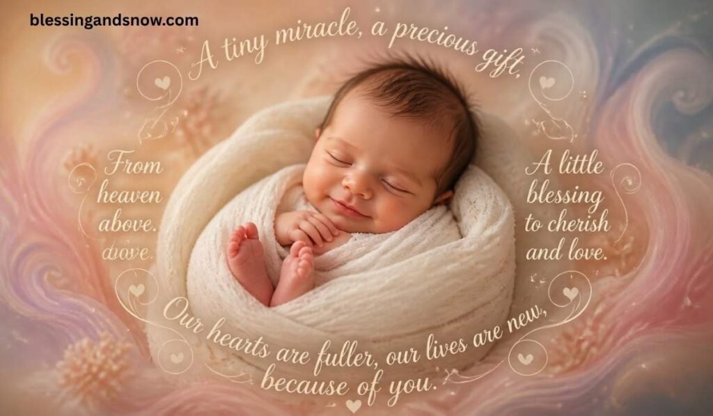 Newborn Blessing Quotes