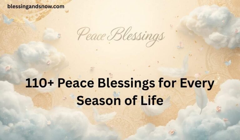 Peace Blessings