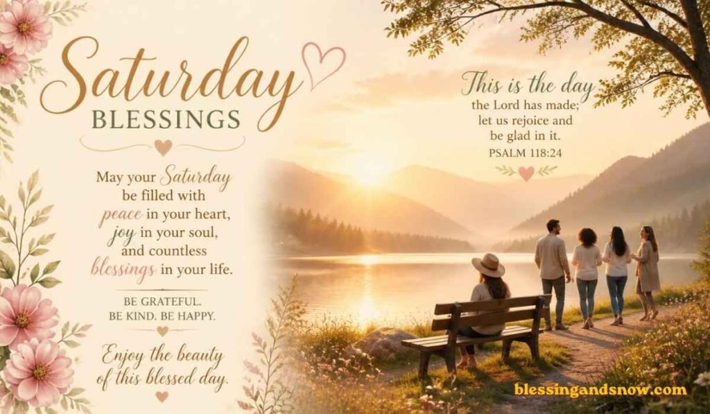 Saturday Blessings Images Inspirational