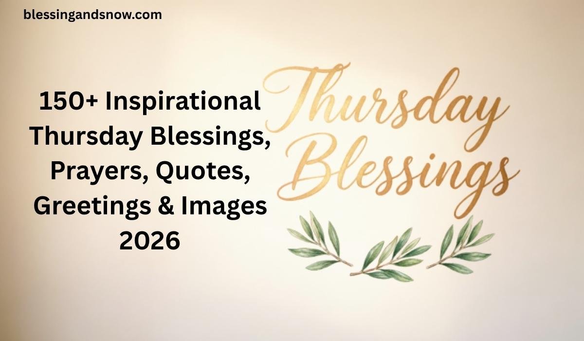 Thursday Blessings