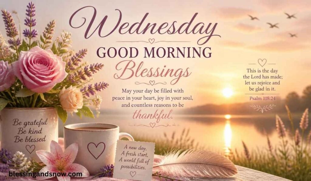 Wednesday Good Morning Blessings