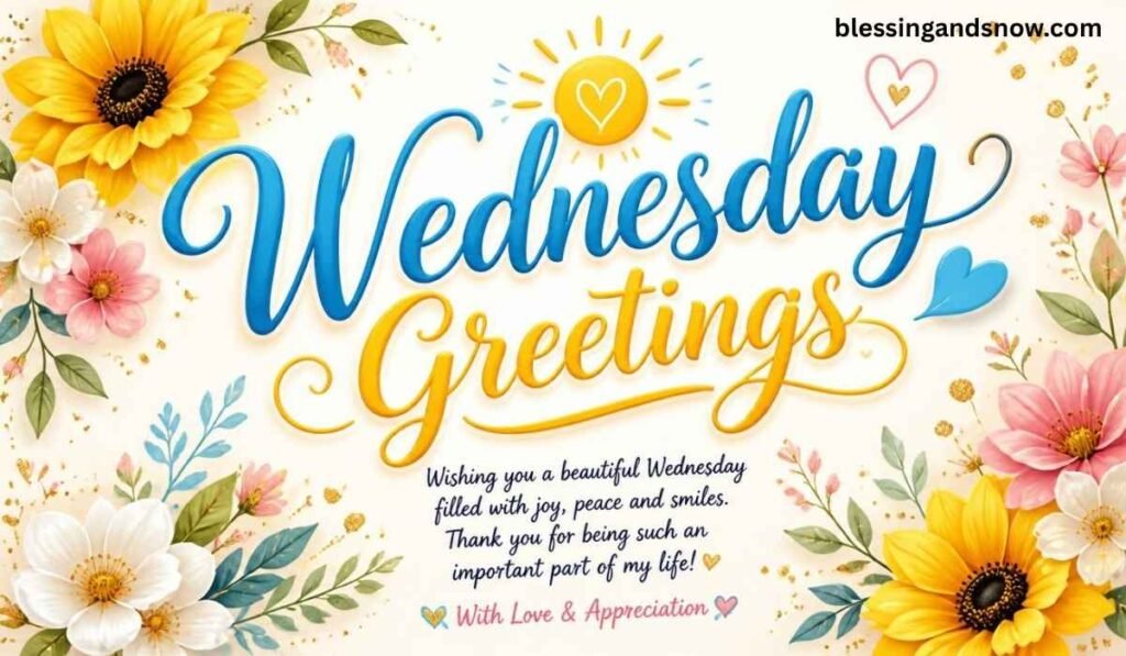 Wednesday Greetings for Family and Friends