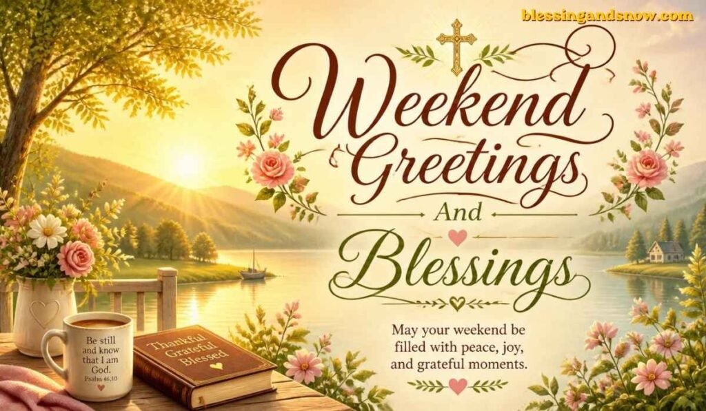 Weekend Greetings And Blessings