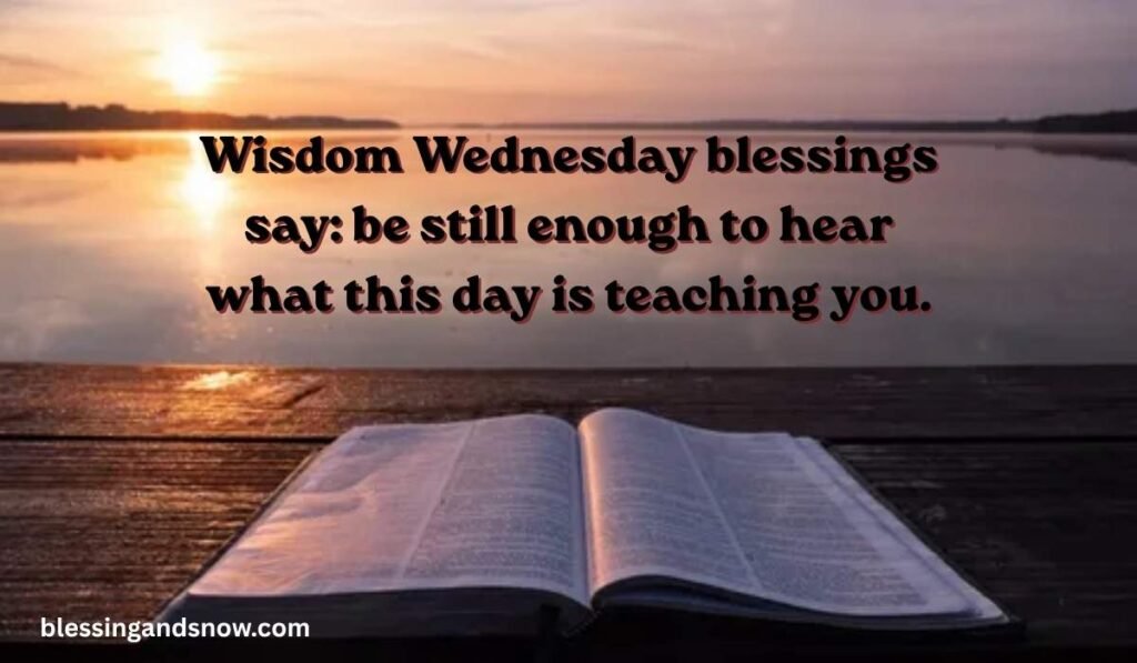 Wisdom African American Wednesday Blessings