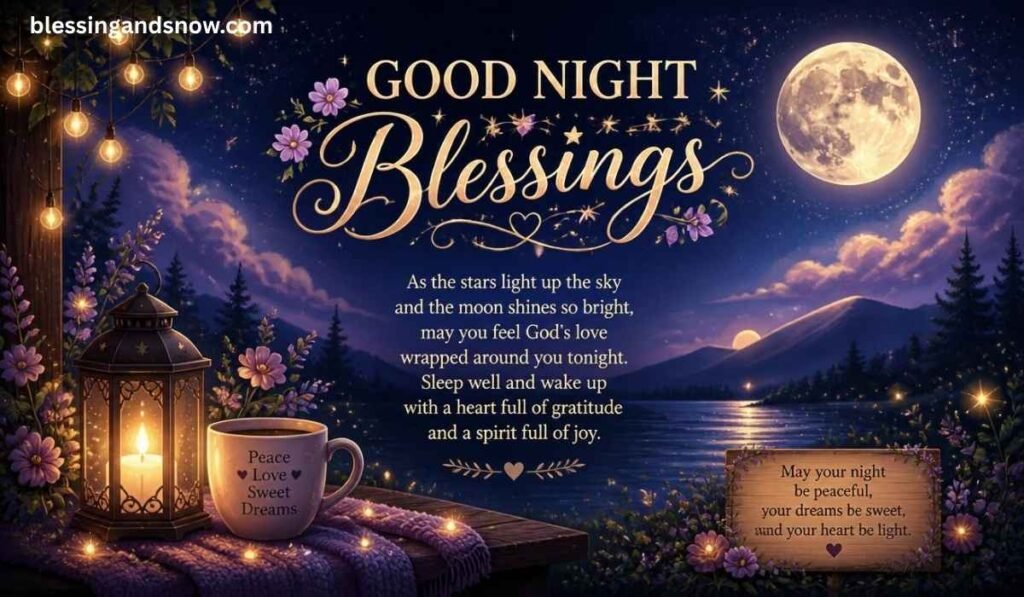Free Good Night Blessings and Images