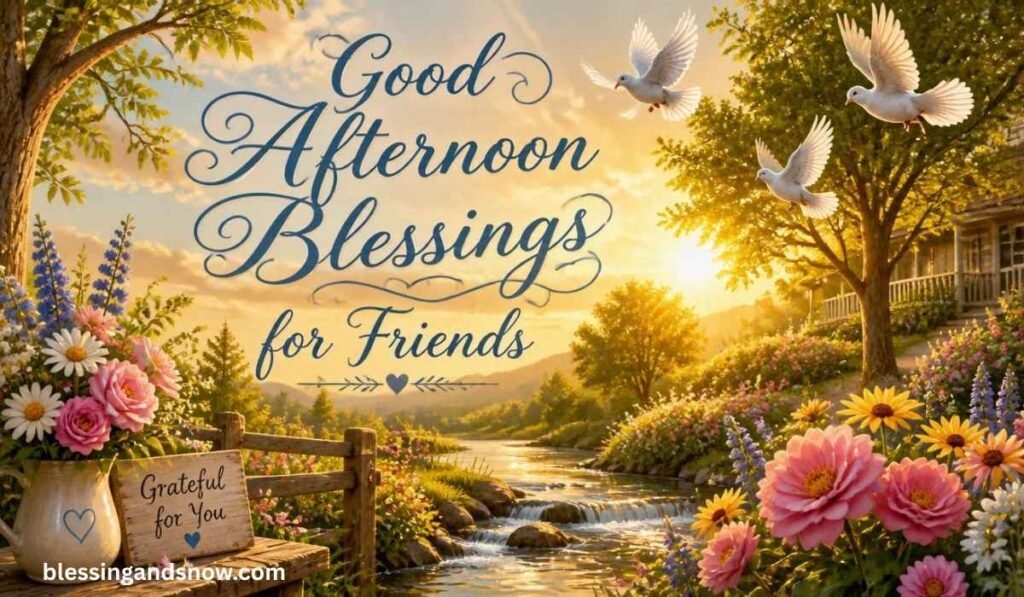 Good Afternoon Blessings for Friends