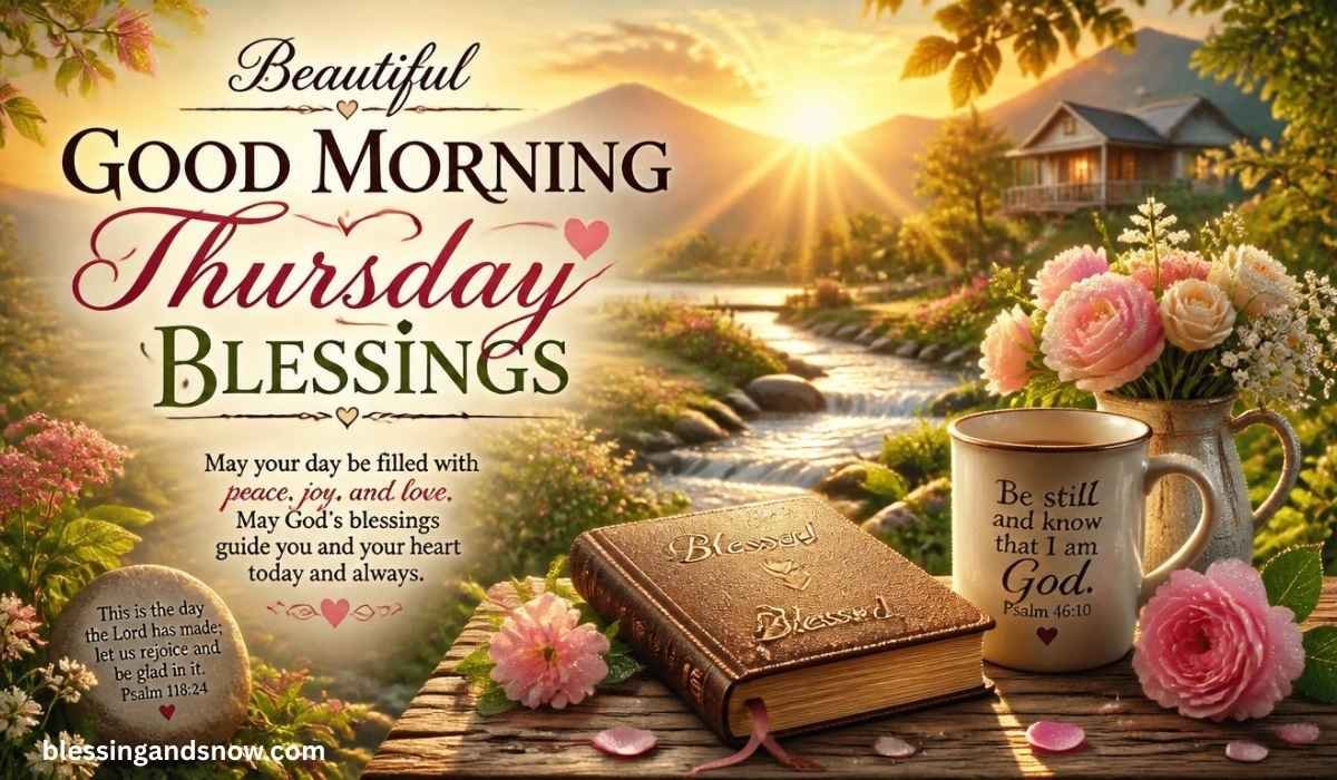 Good Morning Thursday Blessings
