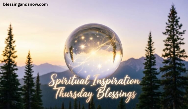Spiritual Inspiration Thursday Blessings