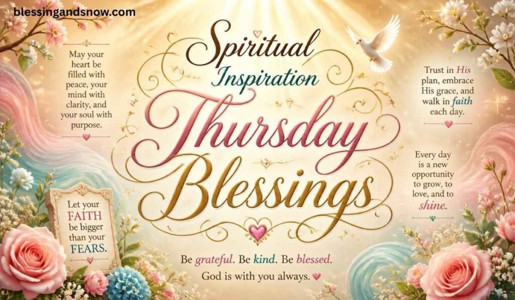 What Are Spiritual Inspiration Thursday Blessings?